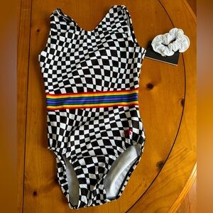 GK gymnastics leotard AS NWT